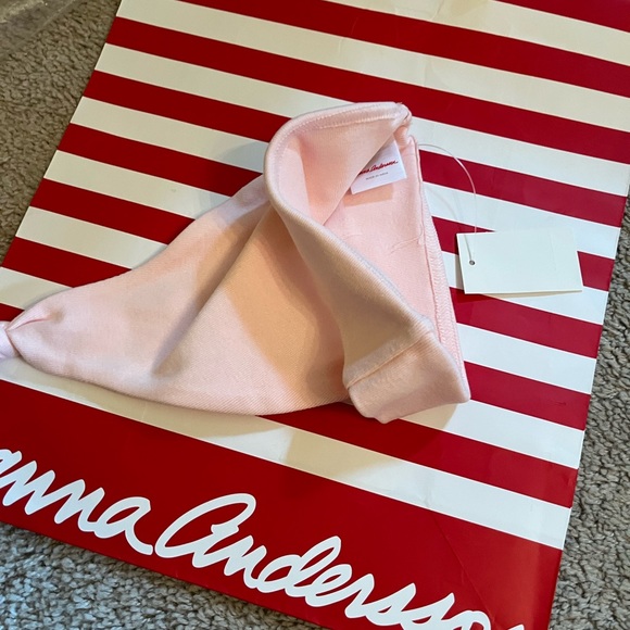 BABY KIDS HANNA ANDERSON TOP KNOT BEANIE PINK NWT - Picture 12 of 12